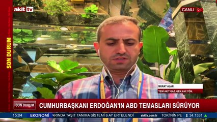 Cumhurbaşkanı Erdoğan'ın ABD temasları sürüyor
