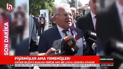Başkandan sucuk partisi açıklaması: Bakanlarımızı yıpratmaya çalışıyorlar