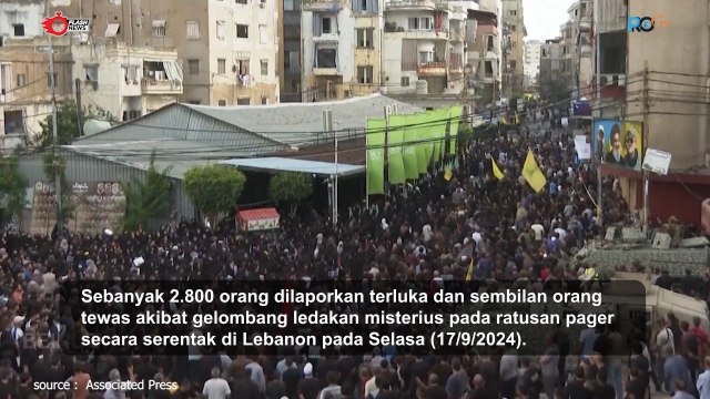 CCTV Rekam Momen Ledakan Beirut Saat Pager Meledak di Lebanon