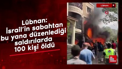 İsrail’in sabahtan bu yana düzenlediği saldırılarda 100 kişi öldü