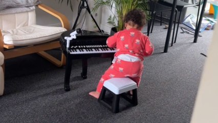 Young girl's untamed talent blossoms under the warmth of parental support