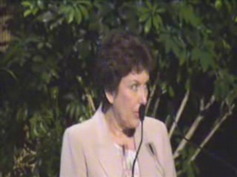 Roselyne Bachelot au congrès de la FEHAP