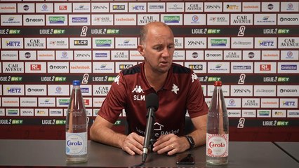 Metz - Martigues, la conférence d'avant-match