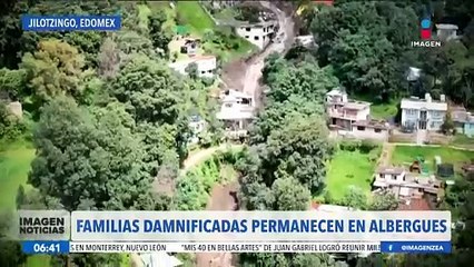 Continúa la emergencia en San Luis Ayucan, Jilotzingo, por el deslave de un cerro