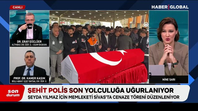 Şehit polis Şeyda Yılmaz son yolculuğuna uğurlanıyor