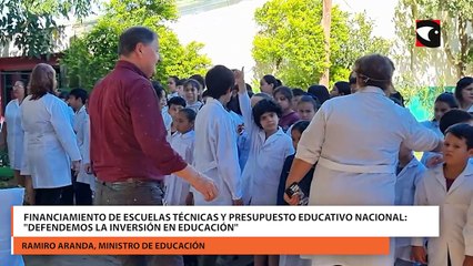 Financiamiento de escuelas técnicas y presupuesto educativo nacional: "Defendemos la inversión en educación"