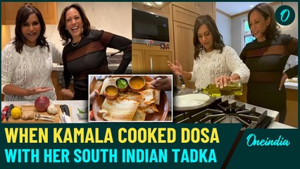 Nostalgic Throwback: Kamala Harris & Actress Mindy Kaling Bond Over Dosas and Shared Heritage