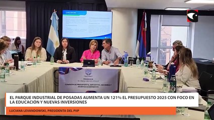El Parque Industrial de Posadas aumenta un 121% el presupuesto 2025 con foco en la educación y nuevas inversiones