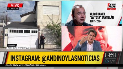⚫ Habla el mejor amigo de DANIEL "LA TOTA " SANTILLÁN quien fue encontrado sin vida