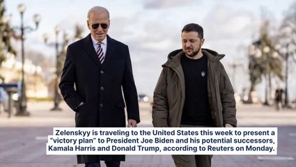 Ukraine's Zelenskyy Heads To US To Present 'Victory Plan' Against Russia To Biden As War Drags For Over Two Years Now