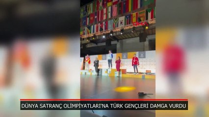 Dünya Satranç Olimpiyatları’na Türk gençleri damga vurdu