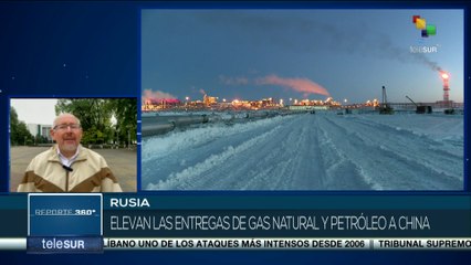 Rusia eleva a 25 % el envío de gas natural a China