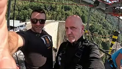 Thrilling Bungee Jump in Switzerland by Derry Needham 🌍