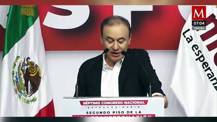 López Obrador llama a Morena a unirse a Claudia Sheinbaum con lealtad y cariño