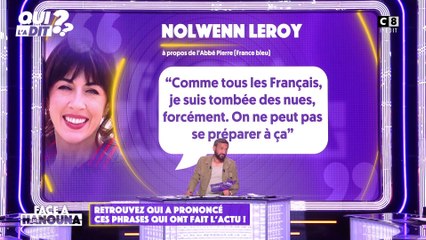 Nolwenn Leroy s'exprime à propos des accusations qui visent l'Abbé Pierre