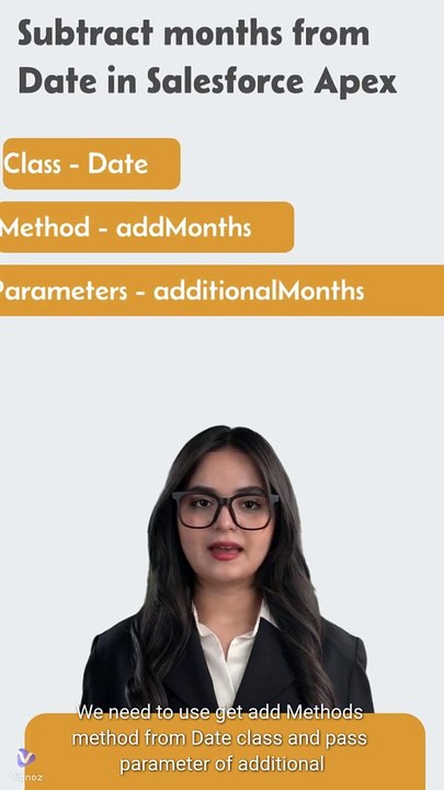 How To subtract months from Date in Salesforce Apex #howtosalesforce #salesforce #howto