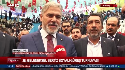 28. Geleneksel Bertiz Boyalı Güreş Turnuvası
