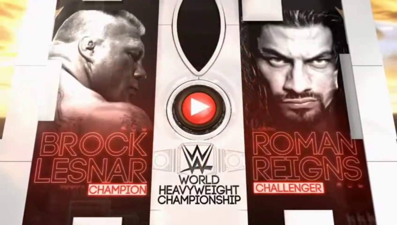 WWE WrestleMania 31 - Roman Reigns vs Brock Lesnar (WWE World Heavyweight Championship)