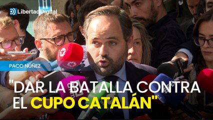 Núñez insta a "dar la batalla contra el cupo catalán"