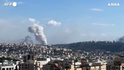 Libano, attacchi israeliani su Zeita