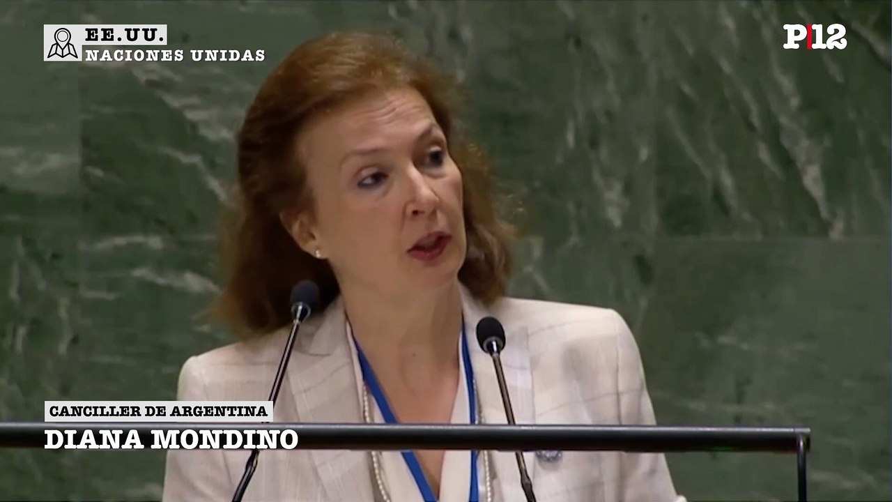 Mondino anticipó en la ONU que Argentina no participará del "Pacto del Futuro"