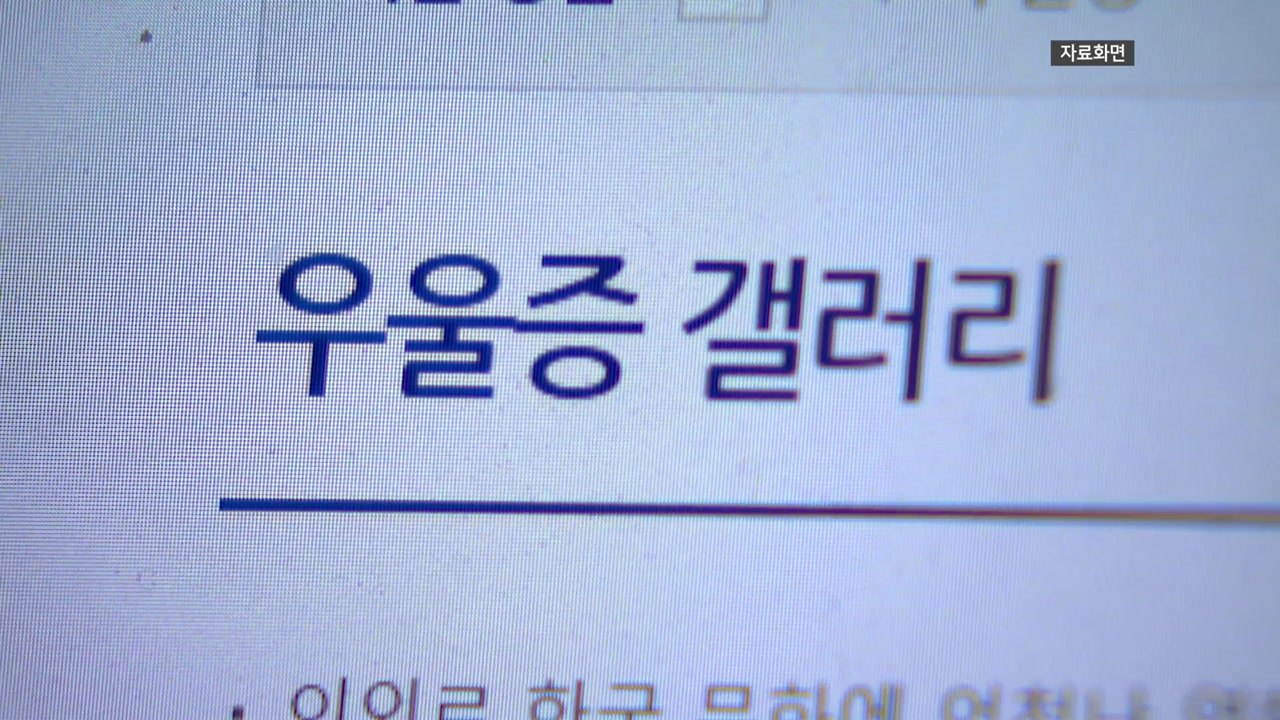 방심위, 디시인사이드 우울증 갤러리 의견진술 의결 / YTN