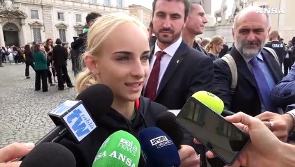 Parigi 2024, Alice D'Amato: "Mattarella si e' congratulato con me"