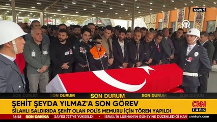 Şeyda Yılmaz için Sivas'ta tören düzenlendi