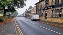 Workmen complete repairs after windows smashed at Sheffield pub