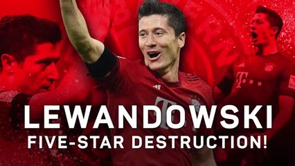 When Lewandowski destroyed Wolfsburg with FIVE goals in nine minutes