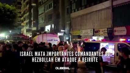 Israel mata importantes comandantes do Hezbollah em ataque a Beirute
