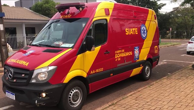 Menino sofre queda em CMEI e precisa ser socorrido com suspeita de fratura na perna