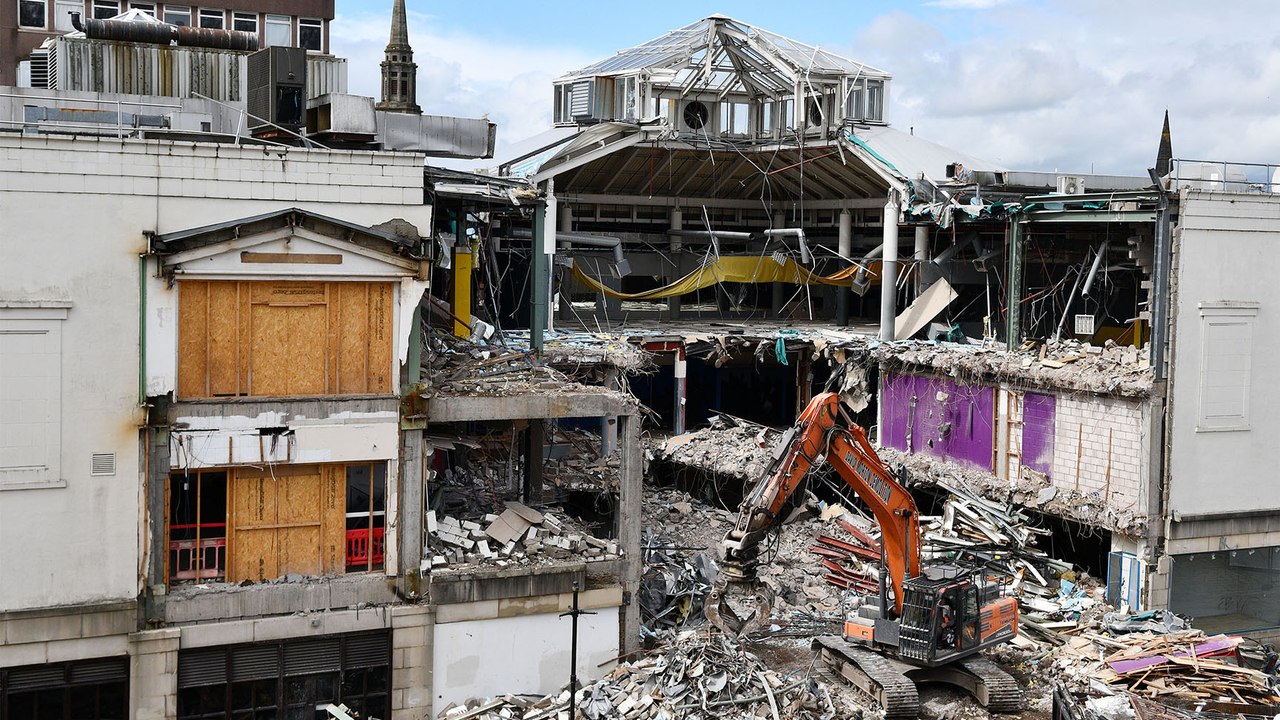 Callendar Square demolition
