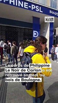 Meurtre de Philippine : les étudiants de l’université Paris Dauphine bouleversés