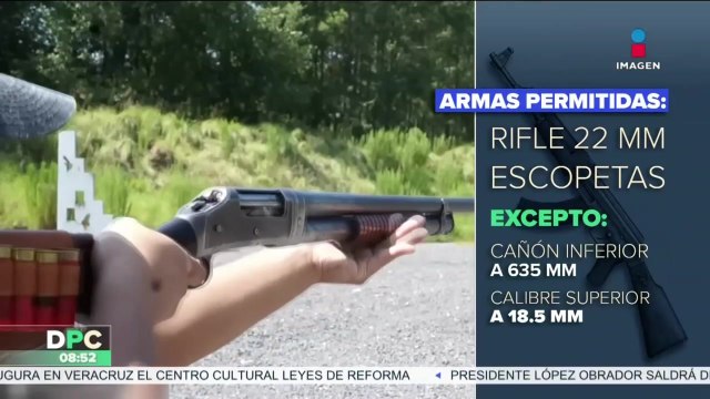López Obrador envía reforma a la ley de armas
