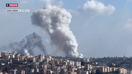 Liban : les habitants fuient après les frappes israéliennes