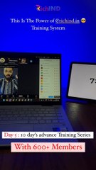 Just wrapped up Day 5 of our training with the RichInd Team