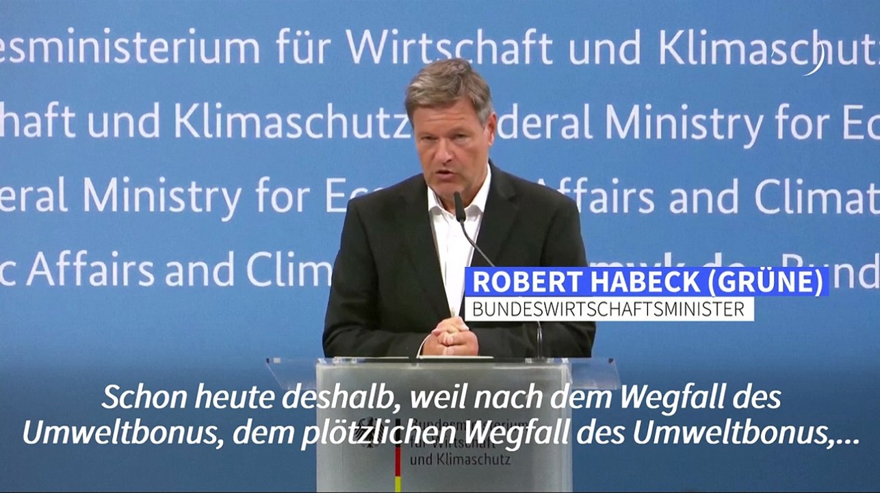 Habeck: 'E-Autos lohnen sich'