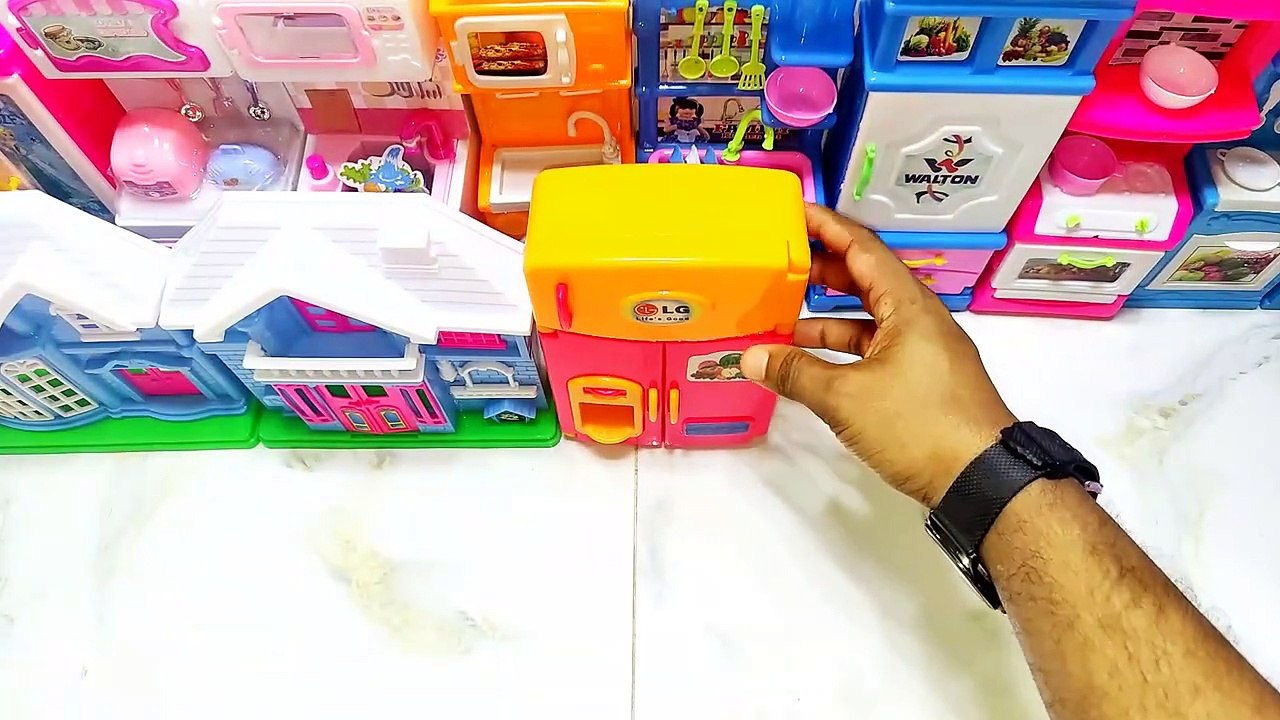 6 Minutes Satisfying With Unboxing Hello Kitty Kitchen Set ASMR l Kitchen Set l Review ASMR l