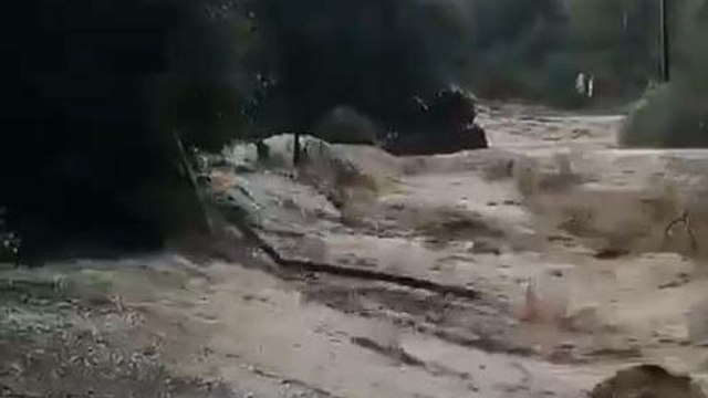 Bomba d'acqua a Bolgheri: le strade diventano fiumi