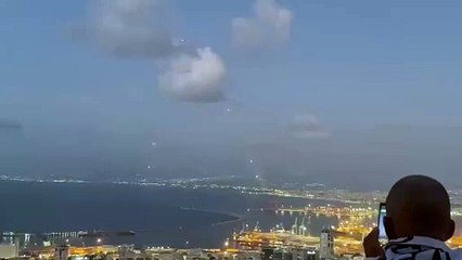 صواريخ اعتراضية في حيفا