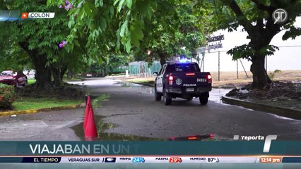 Aprehenden en Colón a tres mujeres que viajaban en auto con un feto en una bolsa