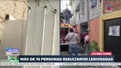 Se registra explosión por acumulación de gas en Los Reyes, Coyoacán