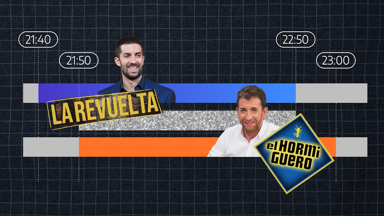 Por qué Broncano gana a Motos en la franja de competencia entre 'La Revuelta' y 'El Hormiguero'