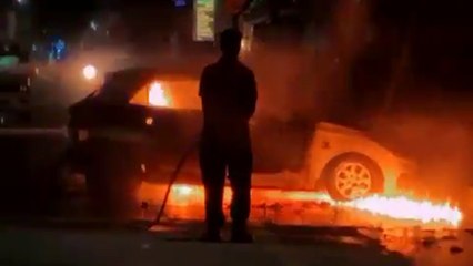 जयपुर में दो गुट भिड़े... तीन बाइकों में तोड़फोड़