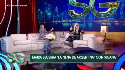 Susana Giménez confundió a María Becerra con Tini Stoessel en plena entrevista