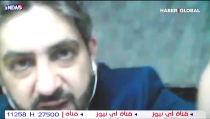 Lübnanlı gazeteci, yayın esnasında yakalandığı bombardımanda yaralandı