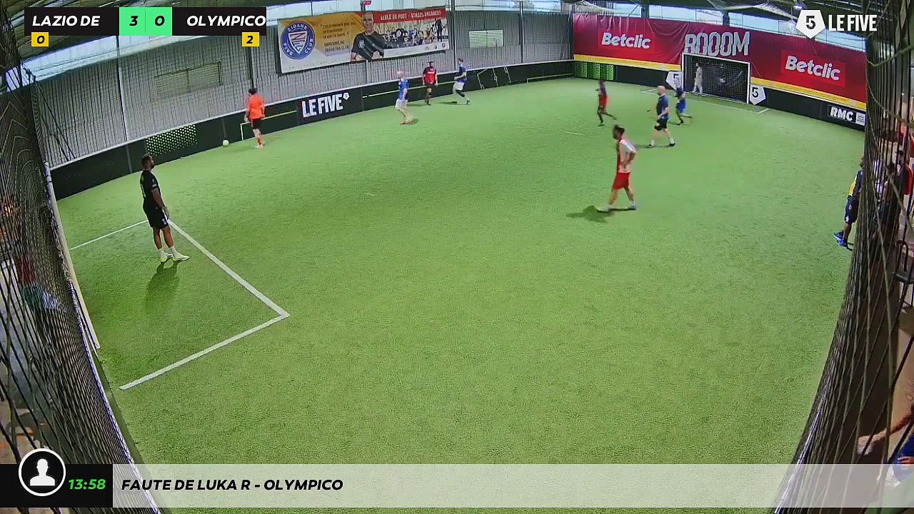 Faute de Luka R - OLYMPICO