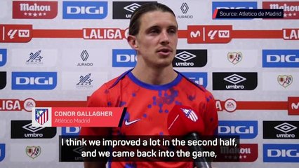 Fully fit Gallagher aiming high after rescuing point for Atletico