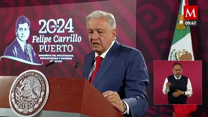 AMLO celebra que Luisa María Alcalde fuera nombrada próxima dirigente de Morena